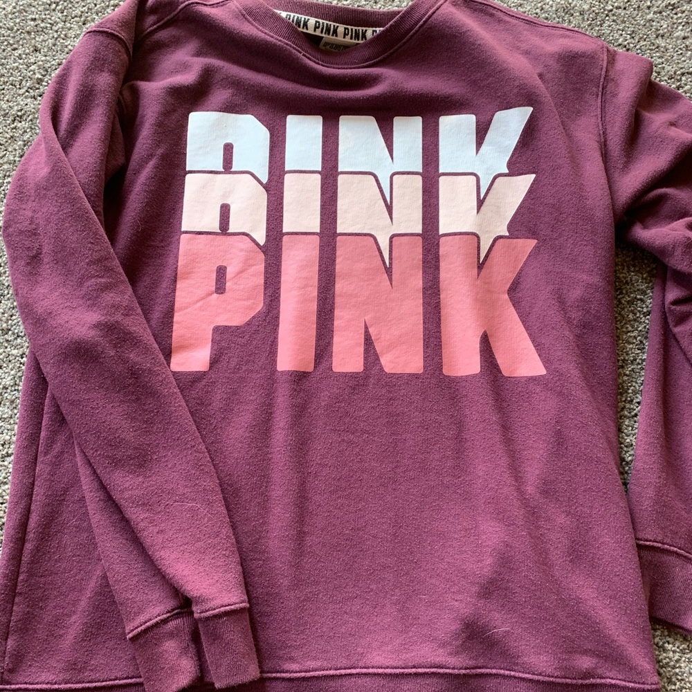 PINK crew neck